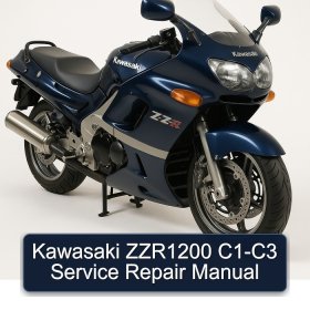 Kawasaki ZZR1200 C1-C3 Service Repair Manual