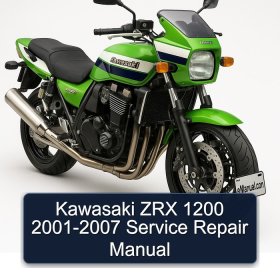 Kawasaki ZRX 1200 2001-2007 Service Repair Manual