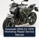 Kawasaki Z650-C2 1978 Workshop Repair Service Manual