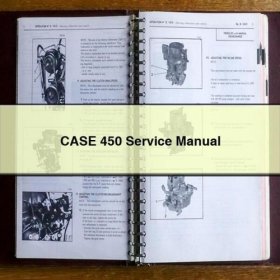 Manual de Servicio CASE 450 PDF