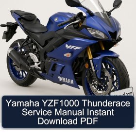 Manual de Servicio Yamaha YZF1000 Thunderace - Descarga Instantánea PDF