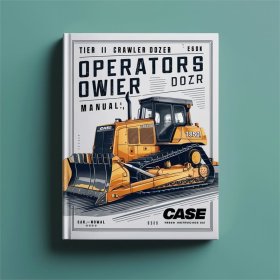 Case 1850K Tier II Crawler Dozer Operators Owner Instruction Manual-Improved-PDF