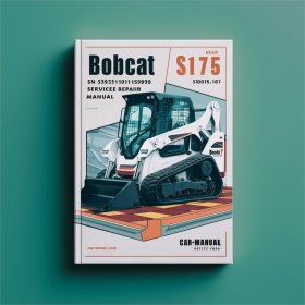 BOBCAT S175 SN 530311001-530359999 Manual de servicio y reparación