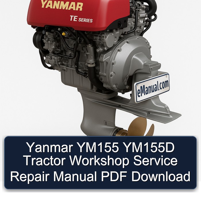 Yanmar YM155 YM155D Tractor Workshop Service Repair Manual PDF Download