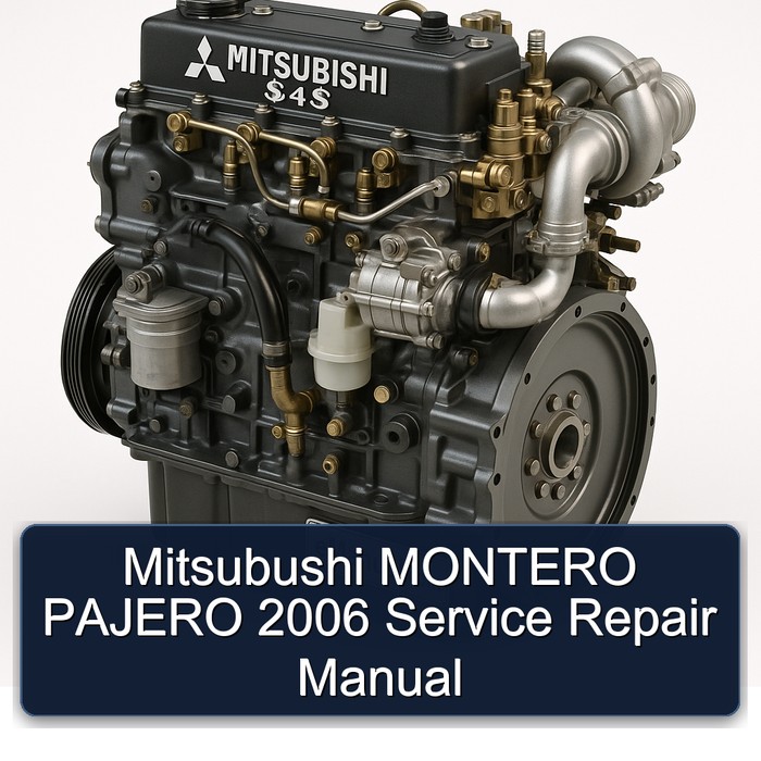 Mitsubushi MONTERO PAJERO 2006 Service Repair Manual