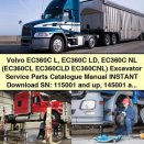 Volvo EC360C L, EC360C LD, EC360C NL Excavator Service Parts Catalogue Manual (Serial Numbers: 115001 and up, 145001 and up)