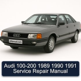 Audi 100-200 1989 1990 1991 Service Repair Manual