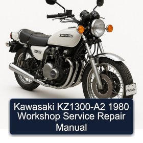 Kawasaki KZ1300-A2 1980 Workshop Service Repair Manual