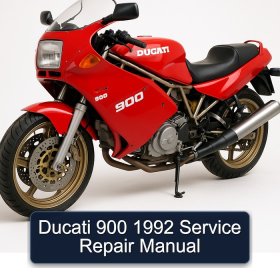 Ducati 900 1992 Service Repair Manual