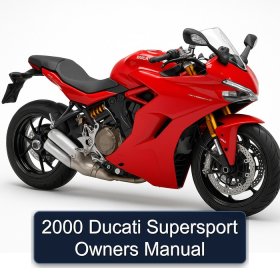 2000 Ducati Supersport Owners Manual