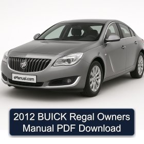 2012 BUICK Regal Owners Manual PDF Download