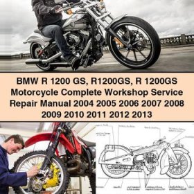 BMW R 1200 GS R1200GS R 1200GS Motorcycle Manual completo de servicio y reparación del taller 2004 2005 2006 2007 2008 2009 2010 2011 2012 2013
