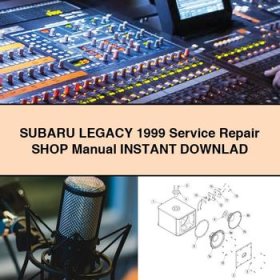 SUBARU LEGACY 1999 Service Repair Shop Manual DOWNLAD