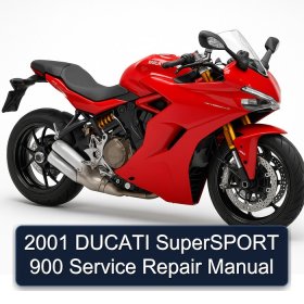 2001 DUCATI SuperSPORT 900 Service Repair Manual