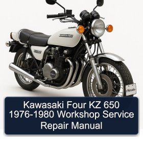Kawasaki Four KZ 650 1976-1980 Workshop Service Repair Manual