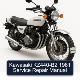 Kawasaki KZ440-B2 1981 Service Repair Manual