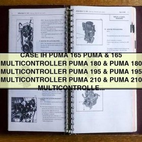 Manual de Reparación del Tractor CASE IH PUMA 165-210