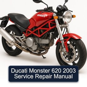 Ducati Monster 620 2003 Service Repair Manual