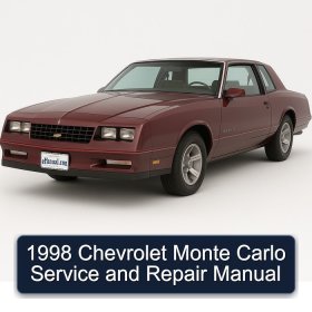 1998 Chevrolet Monte Carlo Manual de servicio y reparación