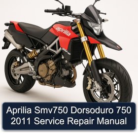 Aprilia Smv750 Dorsoduro 750 2011 Service Repair Manual