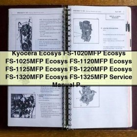 Kyocera Ecosys FS-1020MFP Ecosys FS-1025MFP Ecosys FS-1120MFP Ecosys FS-1125MFP Ecosys FS-1220MFP Ecosys FS-1320MFP Ecosys FS-1325MFP Manual de servicio y reparación