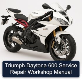 Triumph Daytona 600 Service Repair Workshop Manual