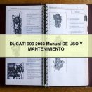 DUCATI 999 2003 Manual DE USO Y MANTENIMIENTO