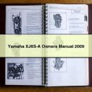 Yamaha XJ6S-A Owners Manual 2009