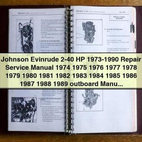 Johnson Evinrude 2-40 HP 1973-1990 Service Repair Manual 1974 1975 1976 1977 1978 1979 1980 1981 1982 1983 1984 1985 1986 1987 1988 1989 outboard Manual.