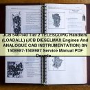 JCB 540-140 Tier 2 TELESCOPIC Handlers Service Repair Manual