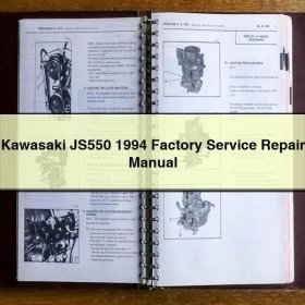 Kawasaki JS550 1994 Factory Service Repair Manual