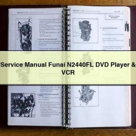 Service Repair Manual Funai N2440FL DVD Player & VCR