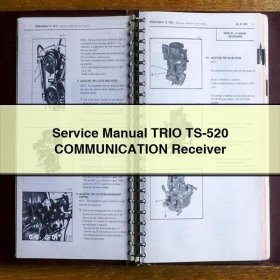 Service Repair Manual TRIO TS-520 COMMUNICATION Receiver