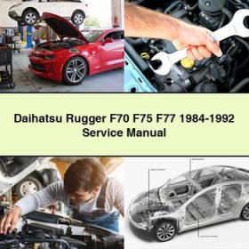 Daihatsu Rugger F70 F75 F77 1984-1992 Service Repair Manual