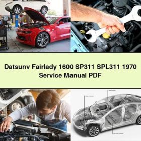 Datsunv Fairlady 1600 SP311 SPL311 1970 Manual de servicio y reparación