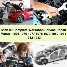 Saab 99 Manual completo de servicio y reparación del taller 1975 1976 1977 1978 1979 1980 1981 1982 1983