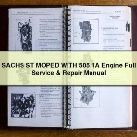 Sachs ST Moped 505 1A - Werkstatt-Handbuch (PDF)