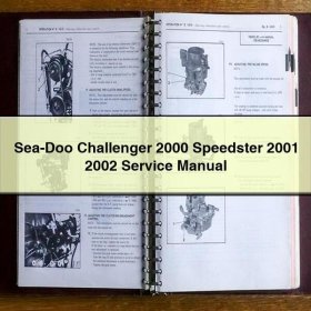 Sea-Doo Challenger 2000 Speedster 2001 2002 Service Repair Manual