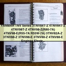 YANMAR TNV Series Engines Electrical Control Manual and Service Tool Operation