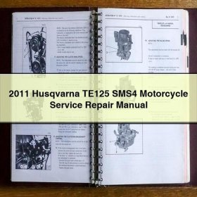 2011 Husqvarna TE125 SMS4 Motorcycle Service Repair Manual