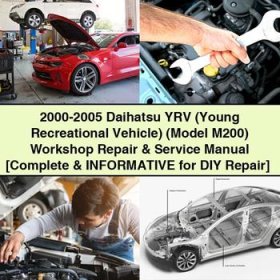2000-2005 Daihatsu YRV Workshop Repair & Service Manual