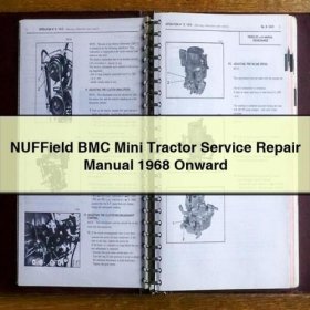 NUFField BMC MINI Tractor Service Repair Manual 1968 Onward PDF Download
