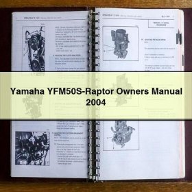 Yamaha YFM50S-Raptor Owners Manual 2004