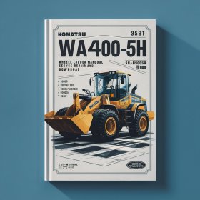 Komatsu WA400-5H Wheel Loader Service Repair Manual (SN: H50051 and up)
