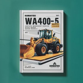 Komatsu WA400-5 Wheel Loader Complete Workshop Service Repair Manual