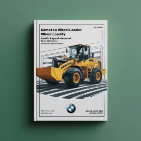 Komatsu WA600-3 Wheel Loader Service Repair Manual, Field Assembly Manual, Operation & Maintenance Manual (Serial Number 50001 and up)