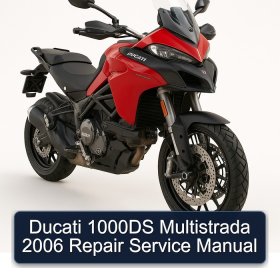 Ducati 1000DS Multistrada 2006 Repair Service Manual