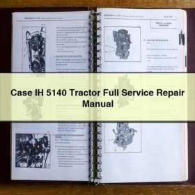 Manual de Reparación Completo Tractor Case IH 5140 PDF