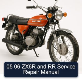 05 06 ZX6R and RR Manual de servicio y reparación