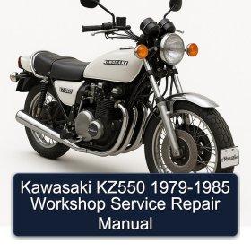 Kawasaki KZ550 1979-1985 Workshop Service Repair Manual